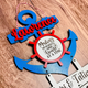 Anchor Cruise cabin door decor, cruise door hanger