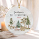 Personalized Baby's First Christmas Ornament 2026, Baby Shower Photo Keepsake