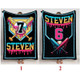 Custom Ice Cream Drip Baseball Blanket