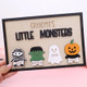 Personalized Grandmaa??s Little Monsters Sign