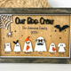 Personalized Ghost Family Sign,  Ghost Shapes, and Accessories