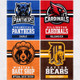 Custom Team Blanket, School Sport Team Logo Personalized Blanket With Name