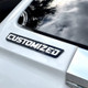 Custom Car Name Emblem Badge Custom