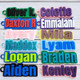 Bottle Name Tag, Personalized Name Keychain, Custom Backpack Tag