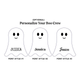 Personalized Ghost Family  Halloween Decor