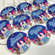 Baseball Drip Bag Tag, Aluminum Bag Tag, Baseball Gifts
