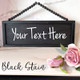Custom sign, reversible sign, personalized office door sign