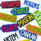 Backpack Keychain Name Tag | Acrylic Name Keychain | Personalized Acrylic Name Tag