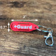 Personalized Lifeguard Buoy Keychain | Backpack Tags