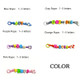 Personalized Name/Number Beaded Keyring Charm