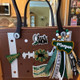 Cheer bogg bag tag, Cheerleader Tassel Charm Sport Duffle bag