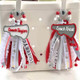 Cheer bogg bag tag, Cheerleader Tassel Charm Sport Duffle bag