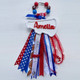 Cheer bogg bag tag, Cheerleader Tassel Charm Sport Duffle bag