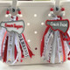 Cheer bogg bag tag, Cheerleader Tassel Charm Sport Duffle bag