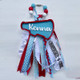 Cheer bogg bag tag, Cheerleader Tassel Charm Sport Duffle bag