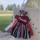 Cheer bogg bag tag, Cheerleader Tassel Charm Sport Duffle bag