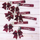 Custom Glitter Bow keychains and/or Wristlets