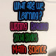 White Board Custom Magnetic Labels