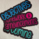 White Board Custom Magnetic Labels