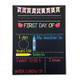 First Day of School Sign, Real Reusable First Day of School