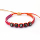 Custom Name Hemp Bracelet / Personalized Word Macrame Bracelet