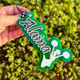 Cheerleader Name Keychain