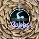 Personalized Name Tag Personalized Baseball Swimming Lacrosse Volleyball Hockey Soccer Dance Cheer Pom Tennis Football Hockey Track Pickleball Basketball Bag Tag