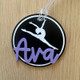 Personalized Name Tag Personalized Baseball Swimming Lacrosse Volleyball Hockey Soccer Dance Cheer Pom Tennis Football Hockey Track Pickleball Basketball Bag Tag