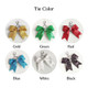 Personalized Cheer Bow Key Chain with Name on Tail only