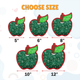 Personalized Teacher Apple Magnet with Studen's name, Teacher Appreciation Gifts