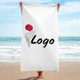 Custom Logo Beach Towel, Baseball, Basketball, Softball Team Logo