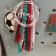 Sports theme Monogram Bogg Bag Charm Tassel
