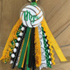 Sports theme Monogram Bogg Bag Charm Tassel