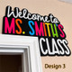 Personalized Teacher Door Sign, Classroom Door Hanger