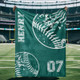Personalized Blankets Sports team blanket with Name, Custom blanket gift