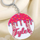 Personalized Baseball Lovers Gifts, Custom The Drip Baseball Keychain