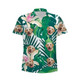 Personalized Photo Hawaiian Shirt Custom Dog Cat Face Holiday Tropical Pattern Shir