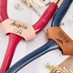 Personalized Faux Leather Stethoscope Name Tags