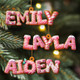 Custom Gingerbread Alphabet Ornaments, Personalised Christmas Decorations