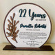 Retirement plaque recognition gift years of service farewell gift coworker gift