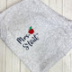 Personalized Teacher Crewneck Sweatshirt | Teacher Name and Apple Zip Popover