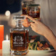 Man Birthday Gift for Him - Custom Decanter Set