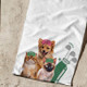 Personalized Dog Golf Towels Custom Cat Golf Towels