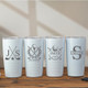 Personalized Golf Tumbler, 20oz Insulated Dimpled Golf Tumbler