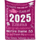 Personalized Graduation Blankets Graduation Gift