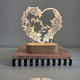 Custom Night Light as Valentines Day Gift, Heart Shape Personalized Night Light