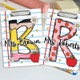 Personalized Teacher Clipboard,Teacher Initial Name Gift