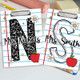 Personalized Teacher Clipboard,Teacher Initial Name Gift