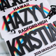 Hawaii License Plate Lei | License Plate Lei | Graduation Acrylic Sign