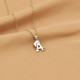 Personalized Graduation Name Necklace, 2025 Bachelor Cap Necklace